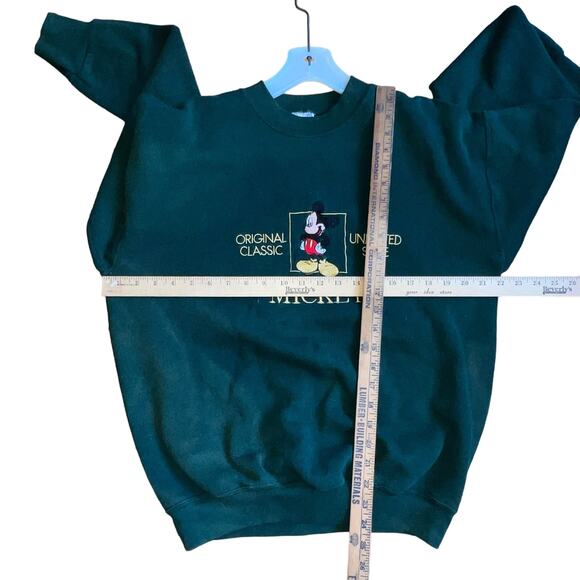 Vtg Mickey & Co Mickey Mouse Embroidered Crewneck Sweatshirt Size Large … - Picture 11 of 11